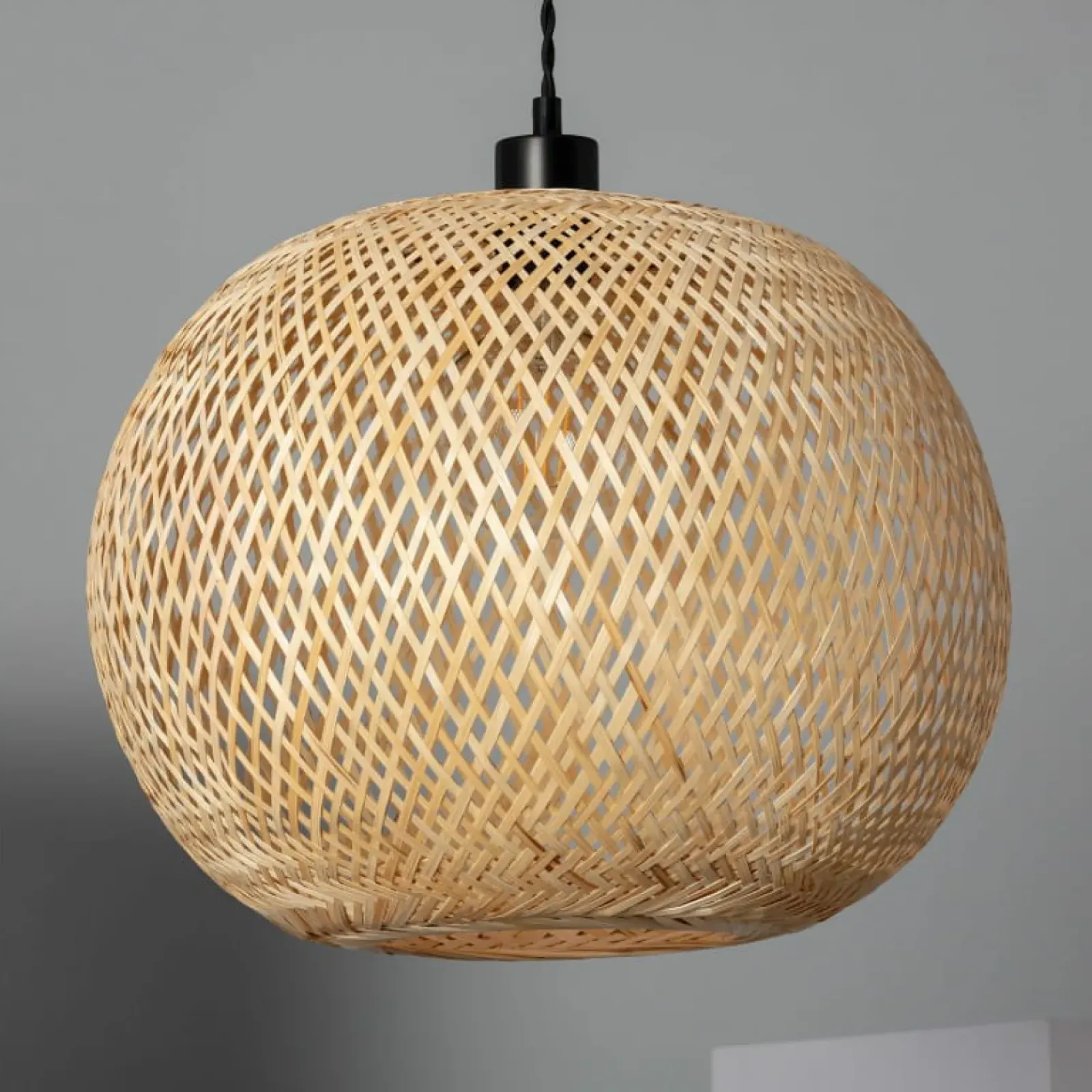 Sklep Kaja Pleciona lampa do pokoju dziecięcego ABR-NLW28-BH-E27 BOHO | Kaja brązowy Best