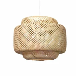 Sklep Kaja Pleciona lampa w stylu naturalnym ABR-LW17-BH-E27 BOHO | Kaja brązowy Outlet