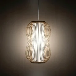Sklep Kaja Pleciona lampa wisząca w stylu boho 11161 PUKET | Kaja Oświetlenie Fashion