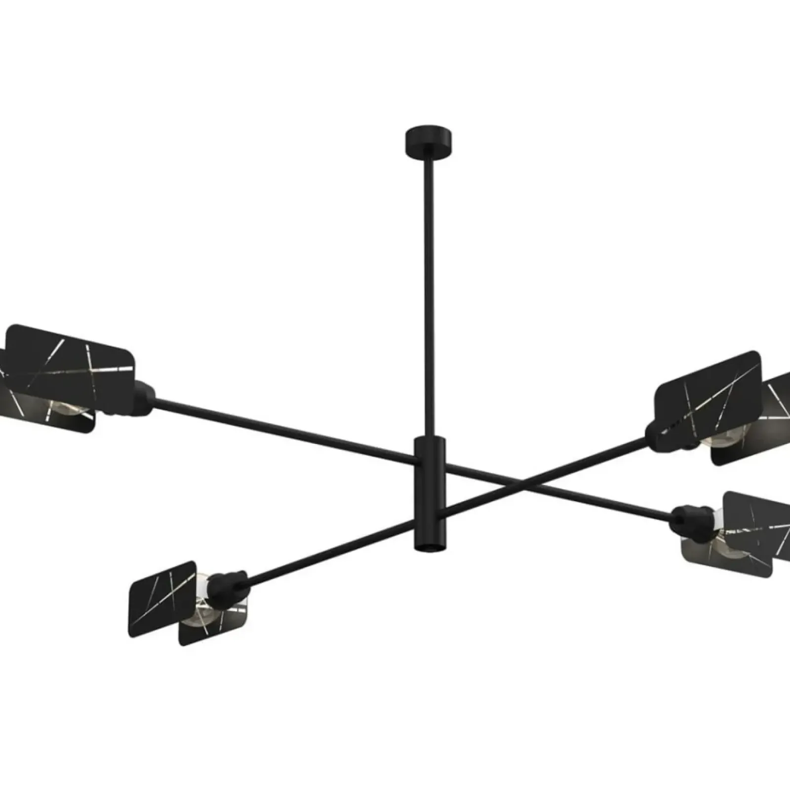 Sklep Kaja Poczwórna lampa sufitowa, z dużym gwintem MLP8679 z serii ASTRA | Kaja Oświetlen Discount