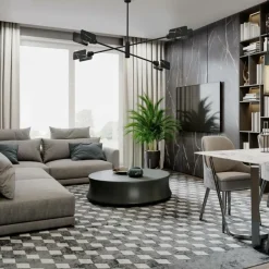 Sklep Kaja Poczwórna lampa sufitowa, z dużym gwintem MLP8679 z serii ASTRA | Kaja Oświetlen Discount