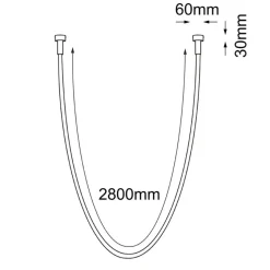 Sklep Kaja Podtynkowa linka wisząca LED 286cm 3000K ANT 3020 HEBI | Kaja Fashion