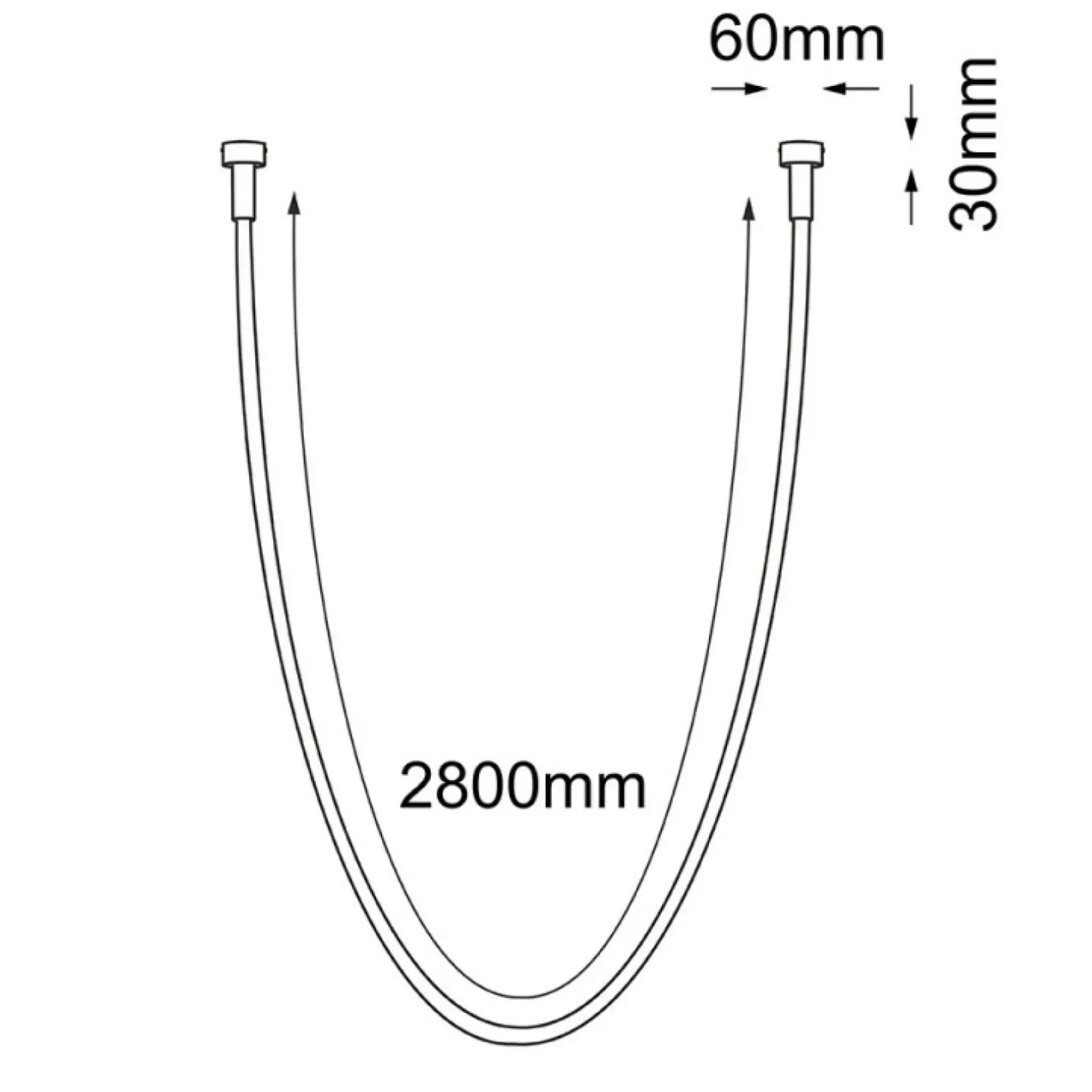 Sklep Kaja Podtynkowa linka wisząca LED 286cm 3000K ANT 3020 HEBI | Kaja Fashion