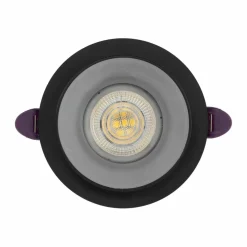 Sklep Kaja Podtynkowe oczko, nieruchome światło GU10 TK 6920 JET BLACK | Kaja* Oprawy Podtynkowe