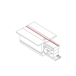 Sklep Kaja Podtynkowy zasilacz końcowy do szyny 8234 | Kaja Oświetlenie* Szynoprzewody Podtynkowe
