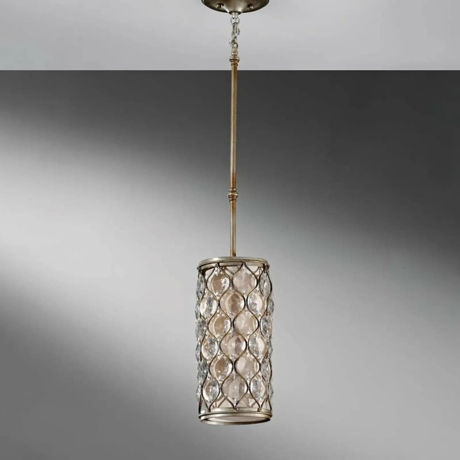 Sklep Kaja Podłużna lampa sufitowa, elegancka FE-LUCIA-P-D z serii LUCIA oksydowanysrebrny Discount