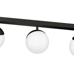Sklep Kaja Podłużna lampa sufitowa z trzema kloszami MLP8857 z serii SFERA | Kaja Oświetlen Outlet