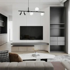 Sklep Kaja Podłużna, modernistyczna lampa wisząca MLP8408 z serii SIRIO | Kaja Oświetlenie Discount