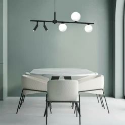 Sklep Kaja Podłużna, modernistyczna lampa wisząca MLP8408 z serii SIRIO | Kaja Oświetlenie Discount