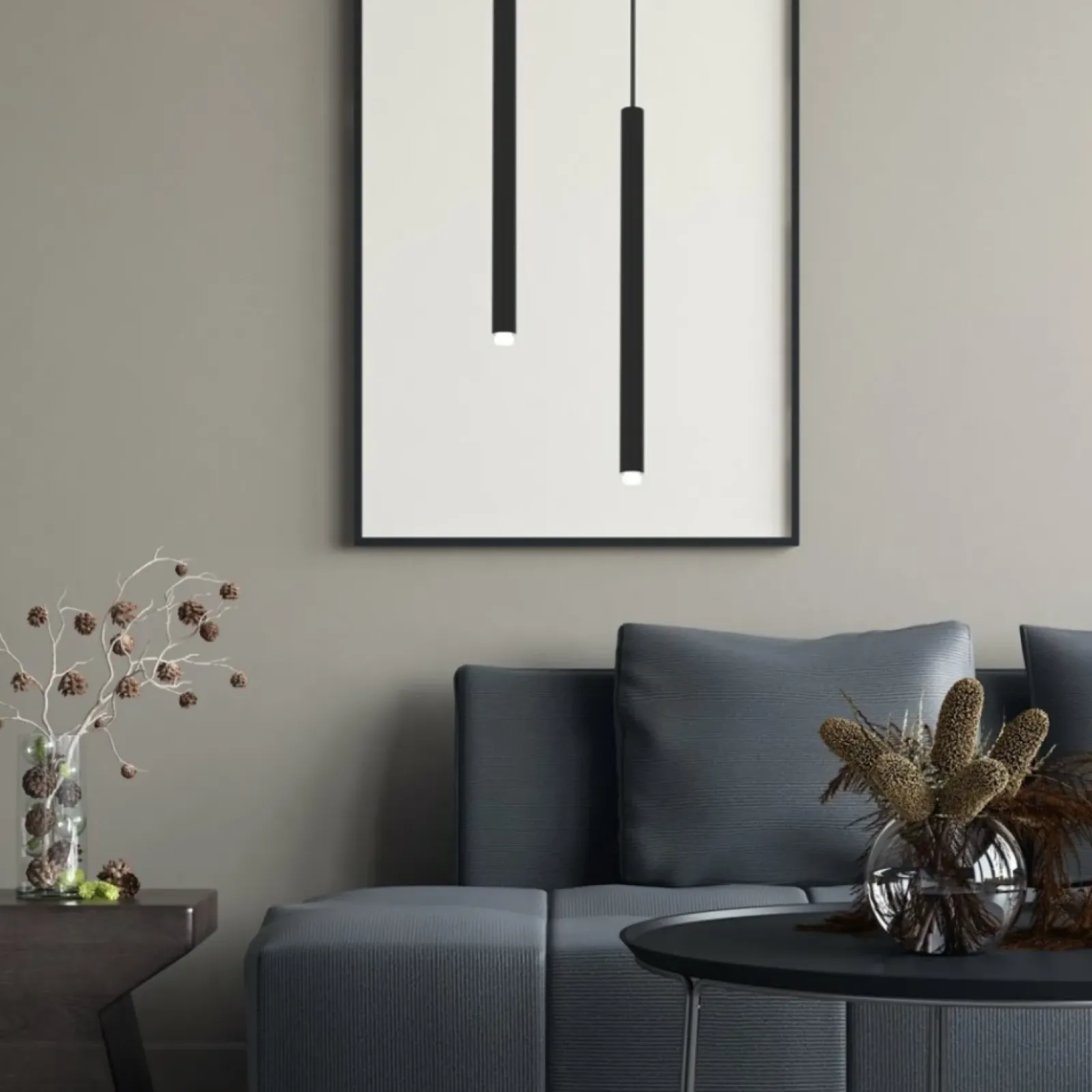 Sklep Kaja Podłużna tuba, pojedyncza lampa wisząca MLP8838 z serii MONZA | Kaja Oświetlenie Cheap