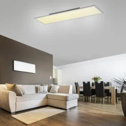 Sklep Kaja Podłużny, plafon z możliwością ściemniania 14533-16 z serii FLAT biały Store