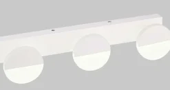 Sklep Kaja Podłużny kinkiet ścienny z trzema kółeczkami 23-72818 z serii SING | Kaja Oświet* Lampy Led