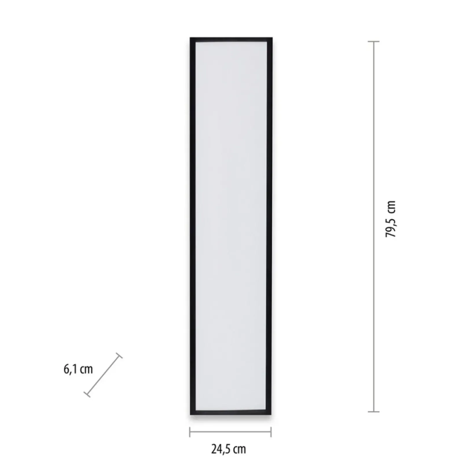 Sklep Kaja Podłużny plafon LED o ciepłej barwie światła 14741-18 z serii FLAT* Plafony Nowoczesne|Lampy Led