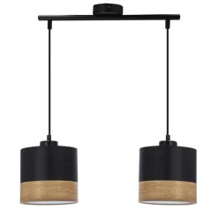 Sklep Kaja Podwójna, abażurowa lampa wisząca 32-17604 PORTO | Kaja Oświetlenie Shop