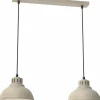 Sklep Kaja Podwójna, beżowa lampa wisząca nad stół LX 8891 SVEN | Kaja Shop