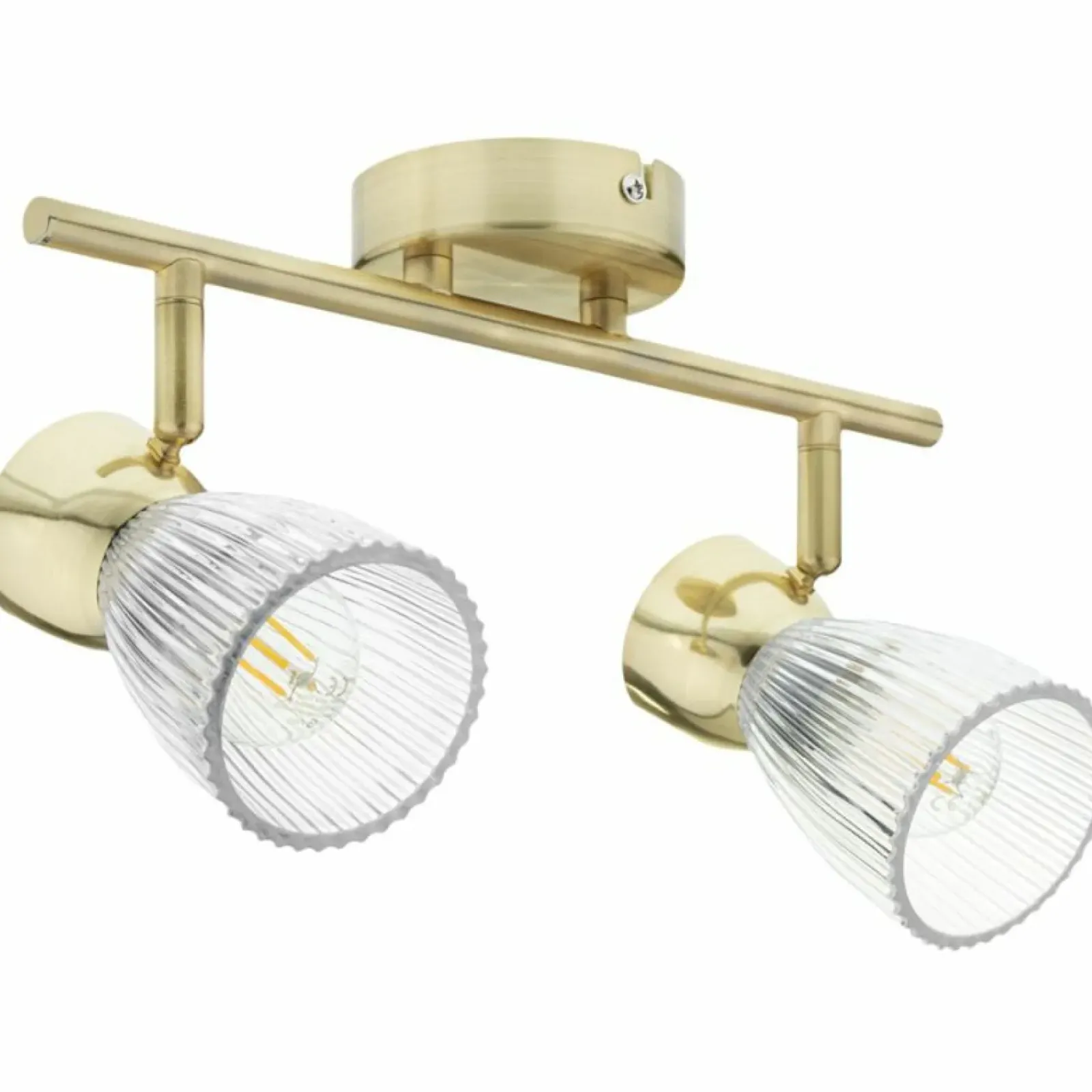 Sklep Kaja Podwójna lampa sufitowa, złoty reflektor ML9975 BEST | Kaja New