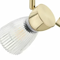 Sklep Kaja Podwójna lampa sufitowa, złoty reflektor ML9975 BEST | Kaja New