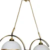 Sklep Kaja Podwójna lampa wisząca do sypialni retro O1482 PAT FLEX | Kaja Best Sale