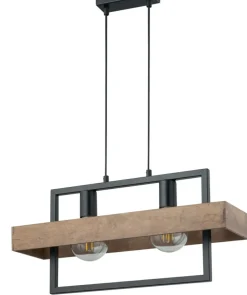 Sklep Kaja Podwójna, rustykalna lampa wisząca do kuchni SIG 32216 z serii ROBIN Online