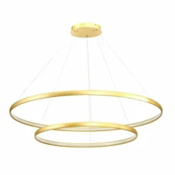Sklep Kaja Podwójna złota lampa LED PL210503-800+1200-GD CARLO | Kaja Outlet