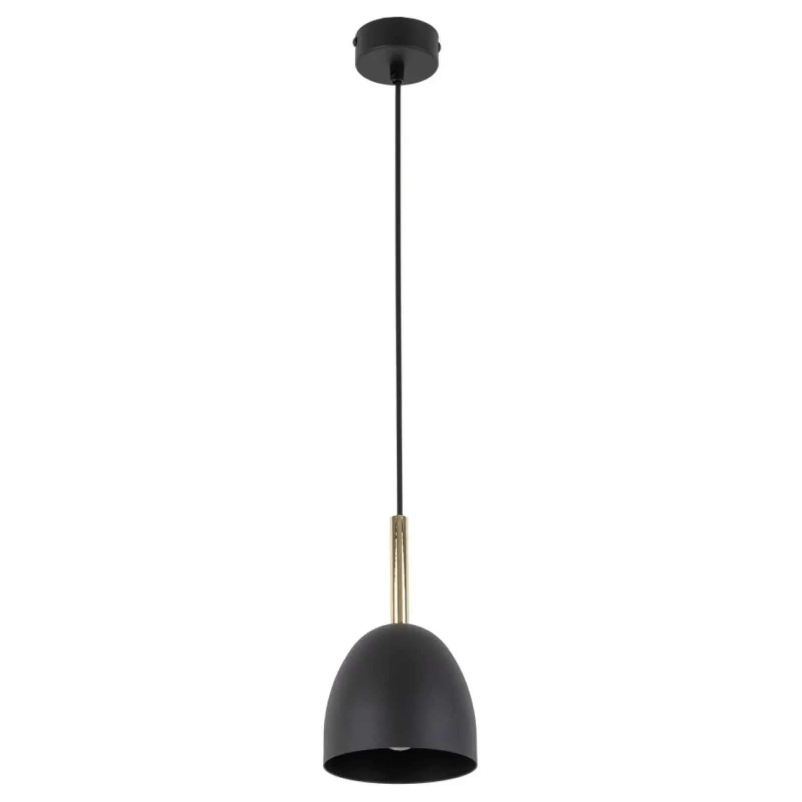 Sklep Kaja Pojedyncza, czarna lampa wisząca do kuchni TK 4870 z serii NORD | Kaja Outlet