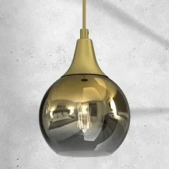 Sklep Kaja Pojedyncza, efektowna lampa wisząca gruszka MLP8401 MONTE | Kaja Sale