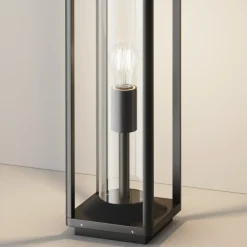 Sklep Kaja Pojedyncza lampa stojąca ogrodowa, czarna O452FL-01GF1 z serii CELL* Lampy Ogrodowe Stojące