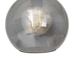 Sklep Kaja Pojedyncza lampa sufitowa z ciemnym kloszem MLP6574 SOFIA | Kaja* Randole Tradycyjne