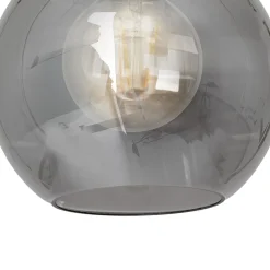 Sklep Kaja Pojedyncza lampa sufitowa z ciemnym kloszem MLP6574 SOFIA | Kaja* Randole Tradycyjne