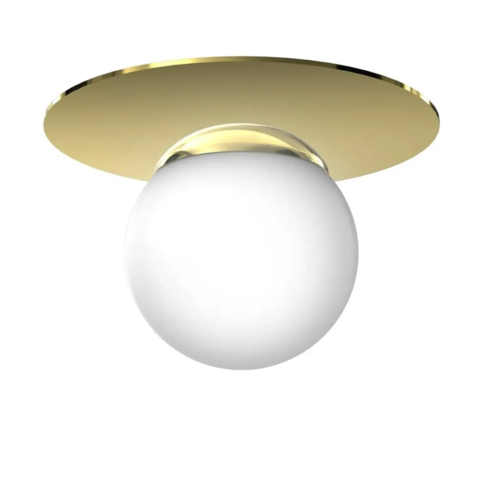 Sklep Kaja Pojedyncza lampa sufitowa w złotym kolorze MLP7967 z serii PLATO | Kaja Oświetle Cheap
