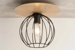 Sklep Kaja Pojedyncza lampa sufitowa z drucianym kloszem SIG 32354 - CYBER KOŁO Clearance