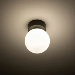 Sklep Kaja Pojedyncza lampa sufitowa z okrągłym kloszem 10302 KIER | Kaja* Plafony Nowoczesne