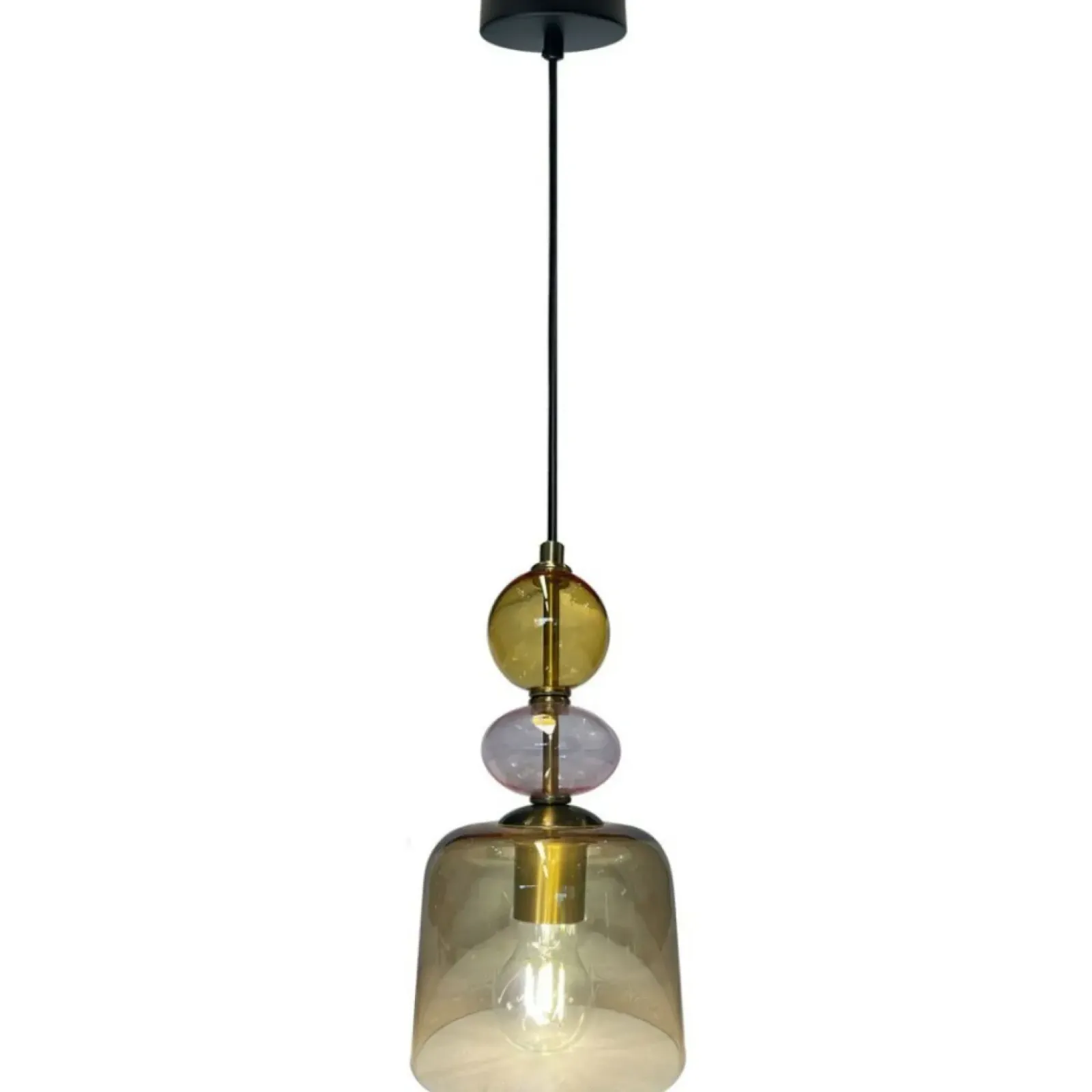 Sklep Kaja Pojedyncza lampa w kolorach ziemi LP-2004/1P S AM TROPEA | Kaja Store