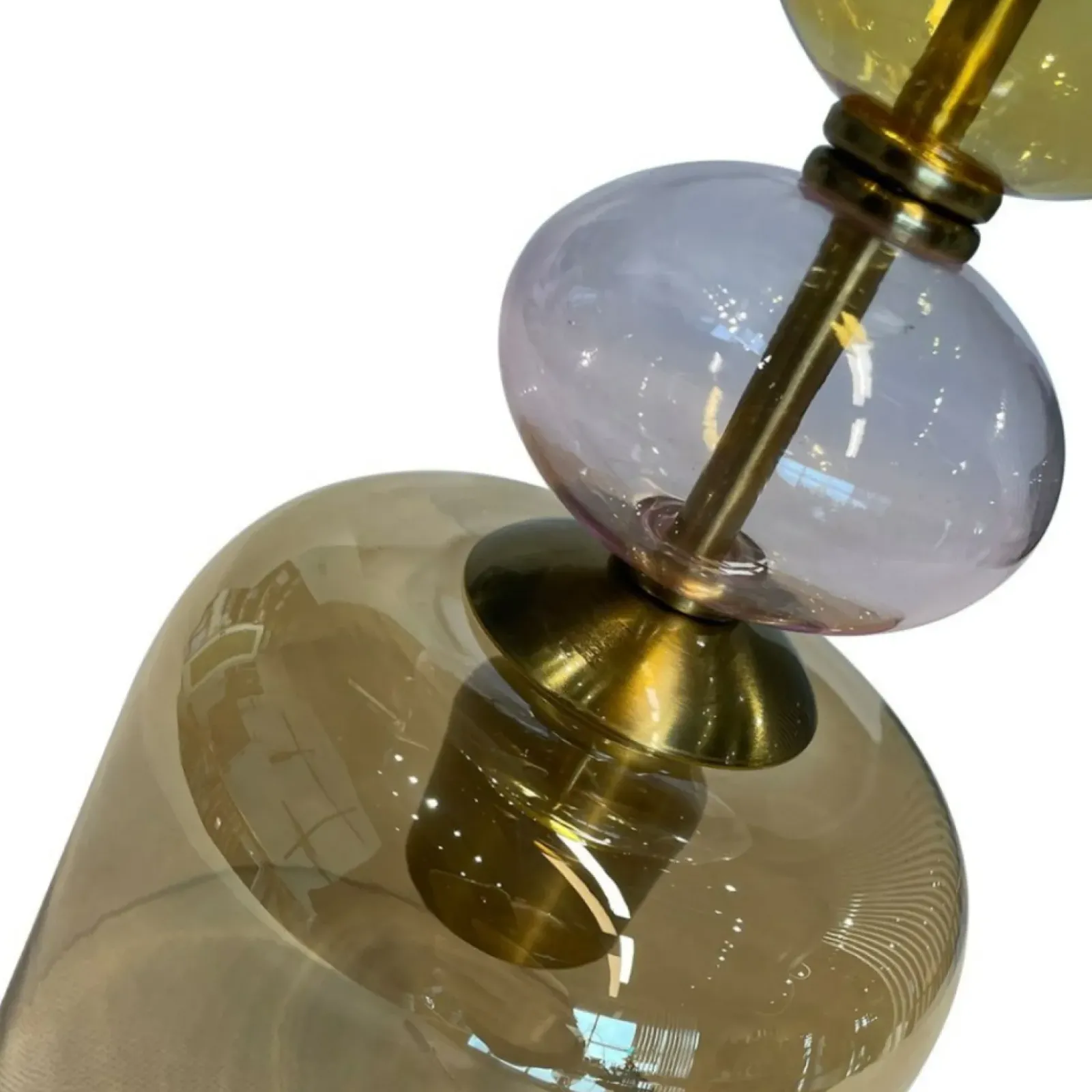 Sklep Kaja Pojedyncza lampa w kolorach ziemi LP-2004/1P S AM TROPEA | Kaja Store