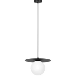 Sklep Kaja Pojedyncza lampa wisząca, czarna konstrukcja K-5435 z serii ROBIN New