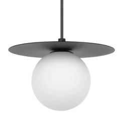 Sklep Kaja Pojedyncza lampa wisząca, czarna konstrukcja K-5435 z serii ROBIN New