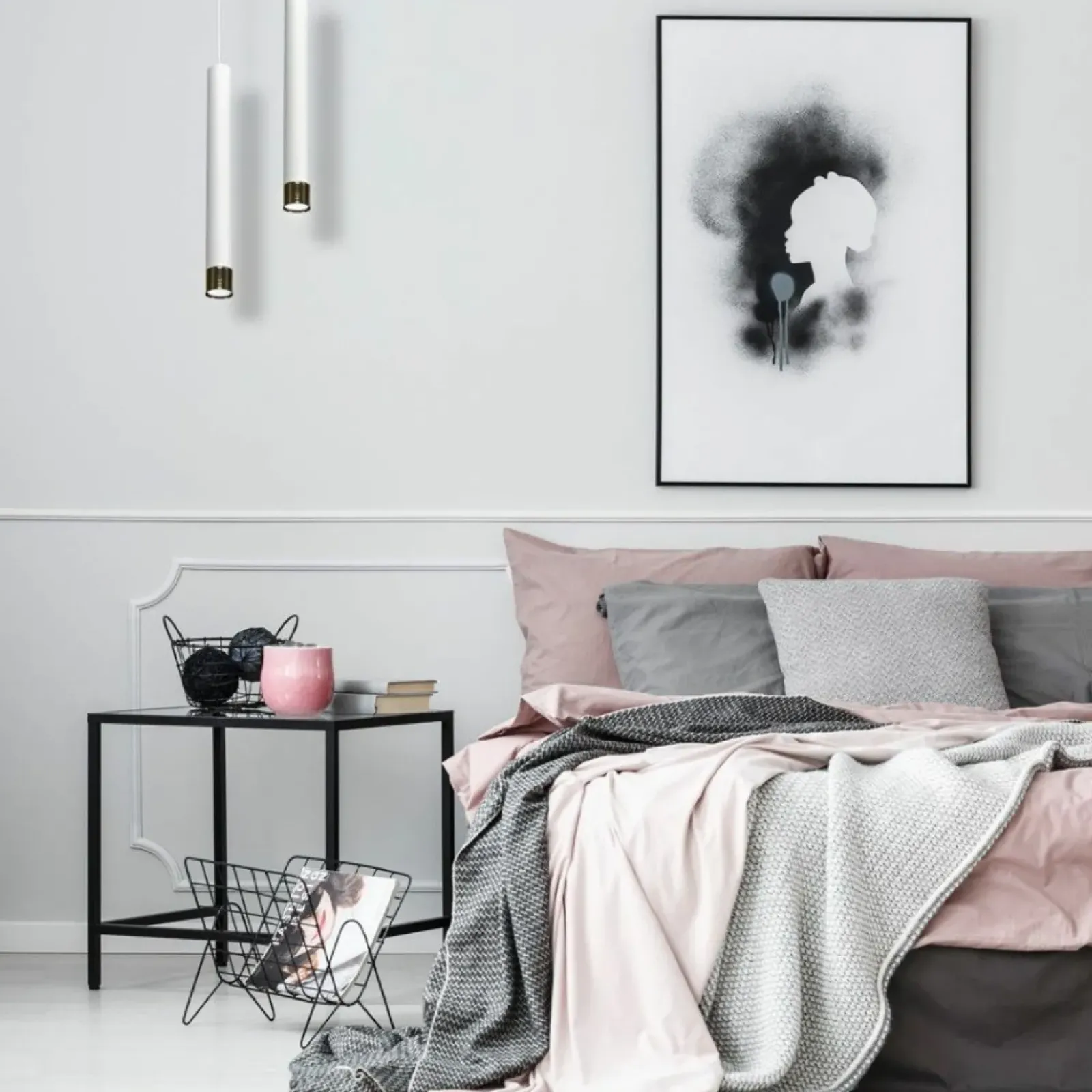 Sklep Kaja Pojedyncza lampa wisząca, podłużna tubaMLP6227 z serii DANI | Kaja Oświetlenie Clearance