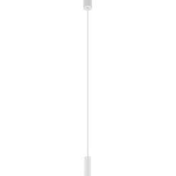 Sklep Kaja Pojedyncza lampa wisząca, smukła tuba 12,5cm 10764 FOURTY | Kaja biały Best