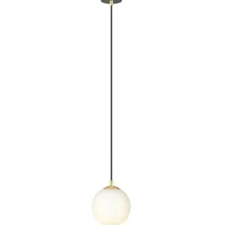 Sklep Kaja Pojedyncza lampa wisząca z kulistym kloszem 1243/1 z serii ROYAL Online