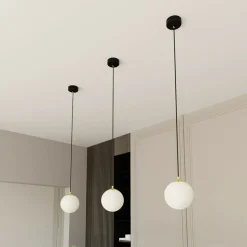 Sklep Kaja Pojedyncza lampa wisząca z kulistym kloszem 1243/1 z serii ROYAL Online