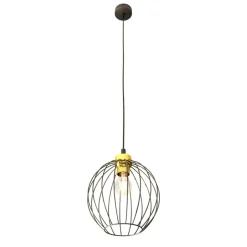 Sklep Kaja Pojedyncza lampa wisząca z drucainym kloszem 1368/1 z serii NANDO Cheap