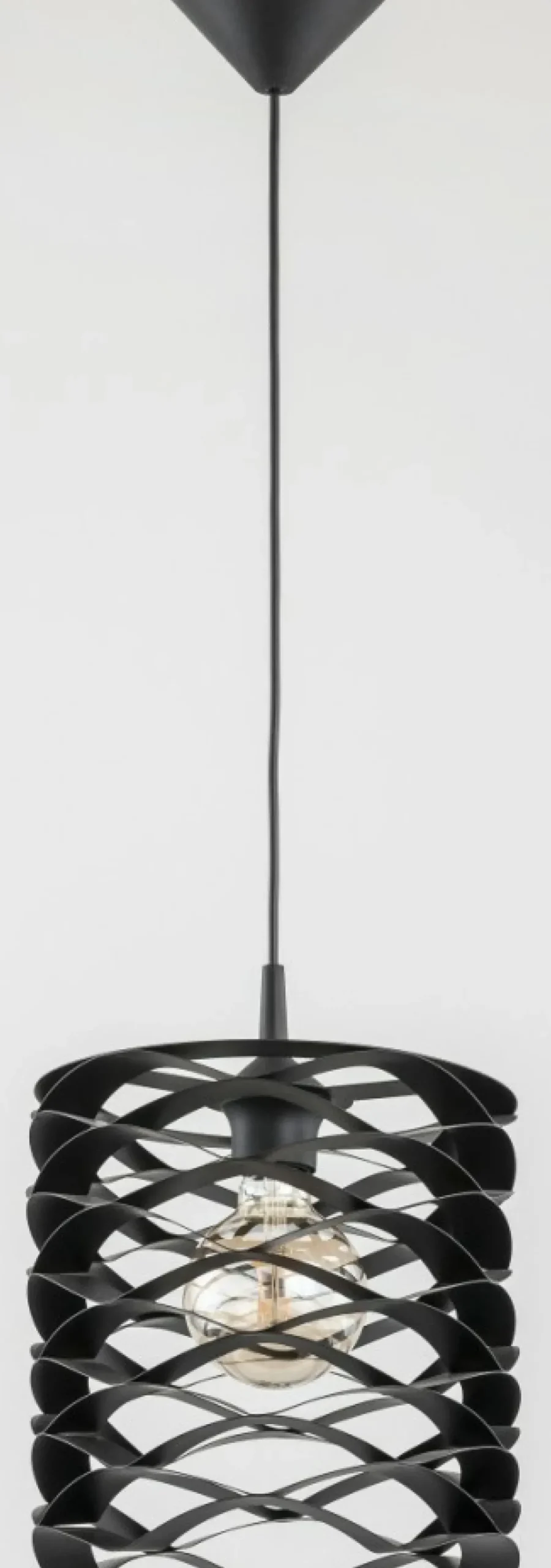 Sklep Kaja Pojedyncza lampa wisząca z niecodziennym kloszem AL 60559 | Kaja Best