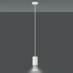 Sklep Kaja Pojedyncza lampa wisząca ze srebrnym zdobieniem 814/1 | Kaja Store