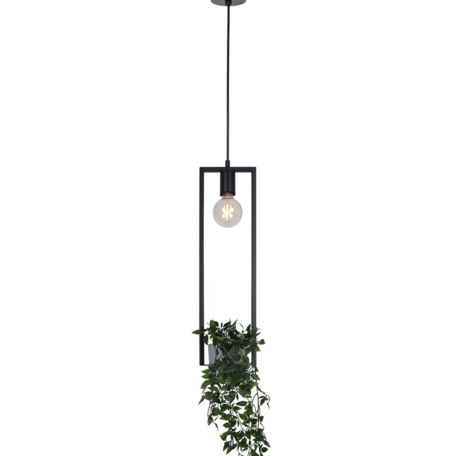 Sklep Kaja Pojedyncza lampa wisząca z funkcją kwietnika K-4037 z serii ESTERA czarny New