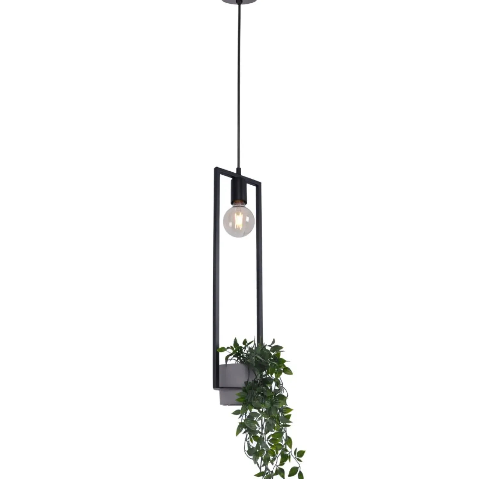 Sklep Kaja Pojedyncza lampa wisząca z funkcją kwietnika K-4037 z serii ESTERA czarny New