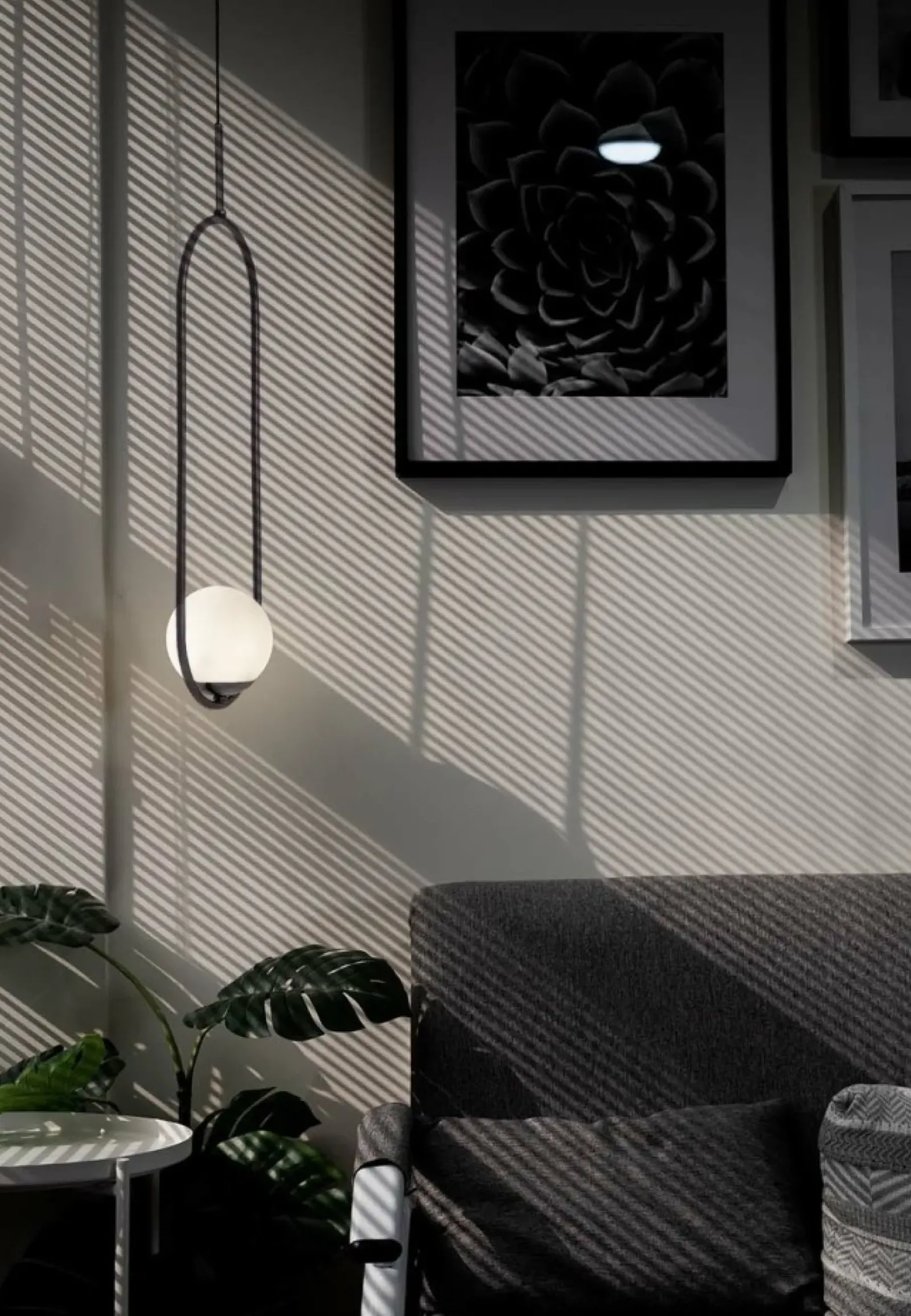 Sklep Kaja Pojedyncza lampa wisząca z białym kloszem K-5100 z serii PARVA | Kaja Best Sale