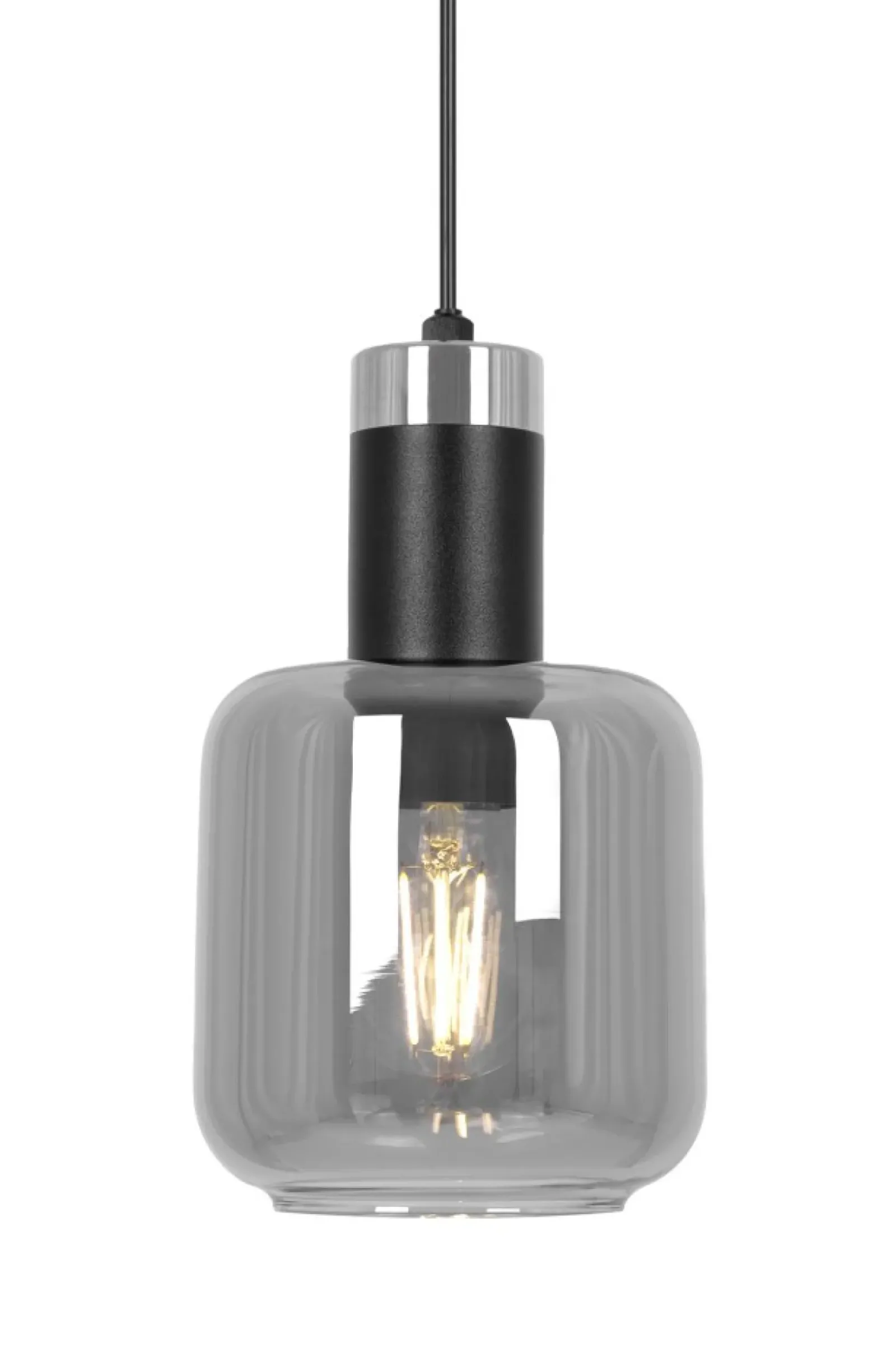 Sklep Kaja Pojedyncza lampa wisząca z ozdobnym kloszem K-5260 z serii DENIS Fashion