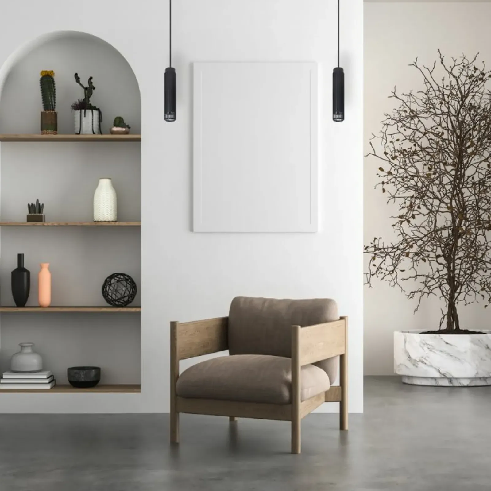 Sklep Kaja Pojedyncza lampa wisząca z ryflowaną tubą ML0298 VERTICAL | Kaja Outlet