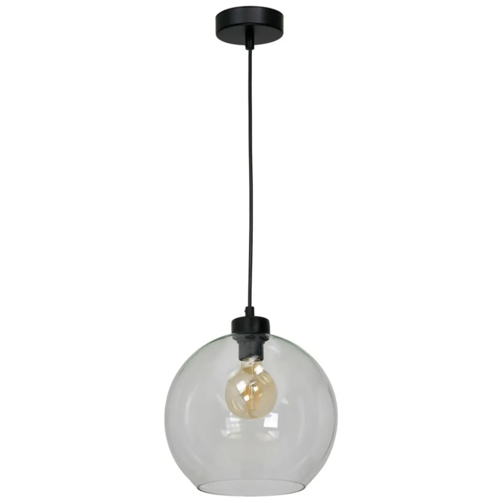Sklep Kaja Pojedyncza lampa wisząca z dużym kloszem MLP6576 SOFIA | Kaja Outlet