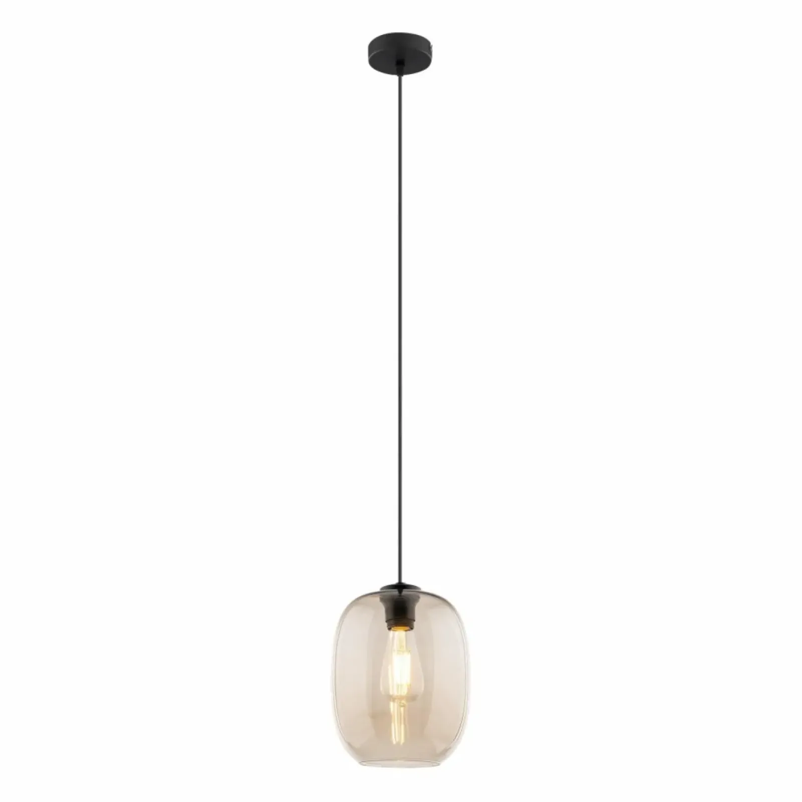 Sklep Kaja Pojedyncza lampa wisząca z ciepłym kloszem TK 4338 ELIO | Kaja Cheap